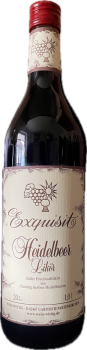 EXQUISIT - Heidelbeerlikör 20% - 1000ml - Wein Wittig