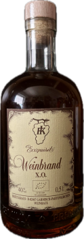 EXQUISIT - Weinbrand X.O. 40% ORGANIC - 500ml - Wein Wittig