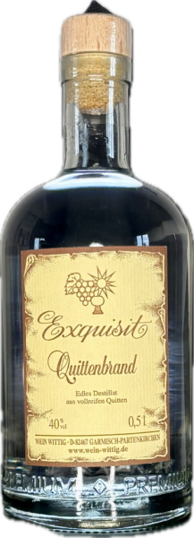EXQUISIT - Quitte 40% - 500ml - Wein Wittig